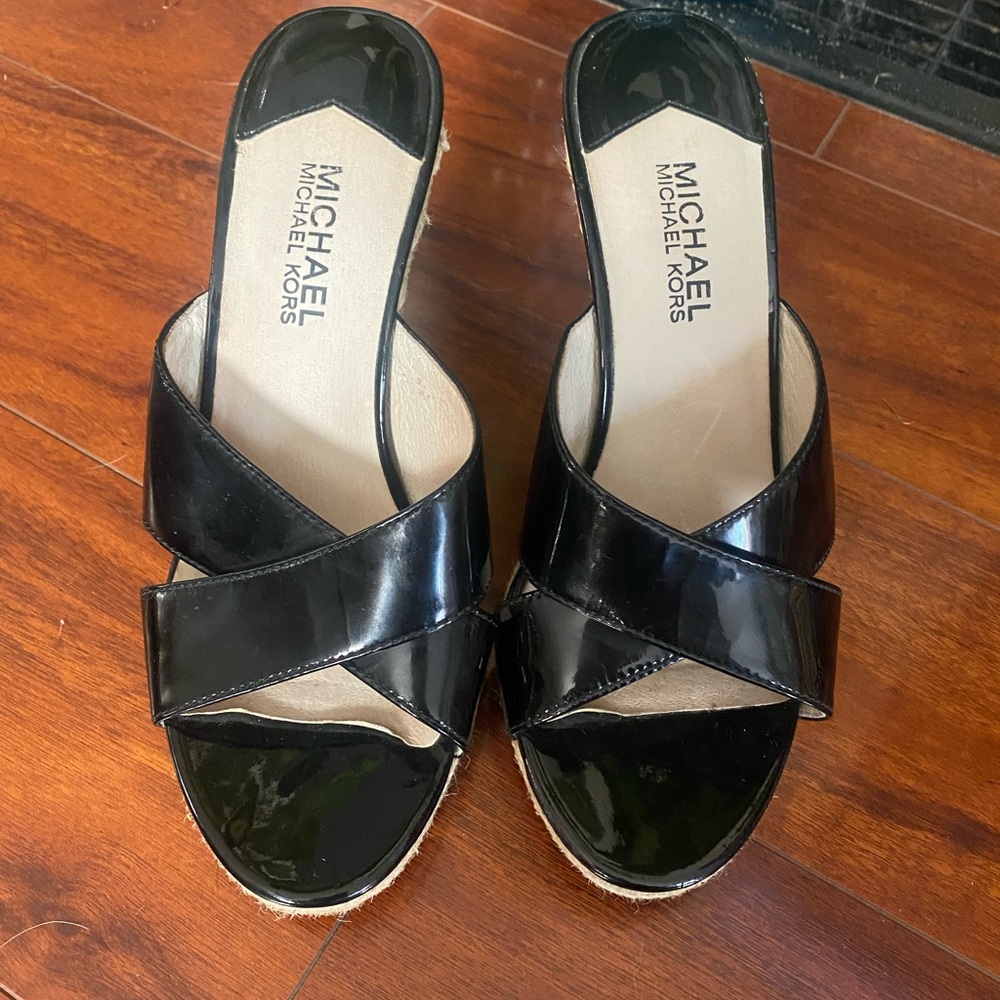 Michael Kors wedge heals